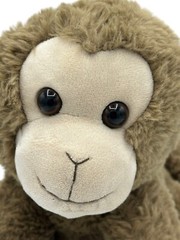 Bearington Baby Collection Monkey Light Brown 9.5″ Plush Stuffed Animal soft
