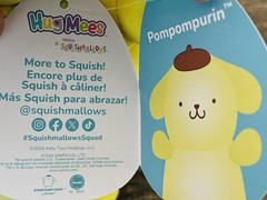 Squishmallows “Pompompurin” HugMees Yellow Plush Toy
