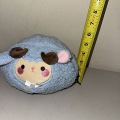 Fukuya Sheep-5 Round Soft Stuffed Animal Toys Korohitsuji Blue,pink,yellow,white