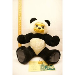 Robert Raikes Sean Mau Panda Bear Limited Edition 281/1000 Wood Face Plush 18″
