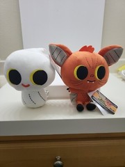 Lot of 2 Funko Bela Bat & ORI Paka Paka Boo Hollow 7″ Plush Halloween New