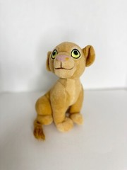 Disney Nala Cub Plush The Lion King Stuffed Animal Lioness Toy Cat 7.5″ 1990s
