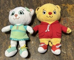 PBS Daniel Tigers Neighborhood Katerina & Daniel Stuffed Toy Cat Plush Set Of 2