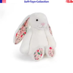 Cute White Bunny Plush Toy Soft Stuffed Rabbit Kids Gift 30cm