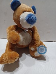 Luv N Care Nuby Tickle Toes Bear Plush Stuffed Baby Toy 11″ Laughs Giggles Works