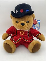 Keel Toys Bears Of The United Kingdom 13″ Beefeater Bear Soft Toy Plush w/ Tag