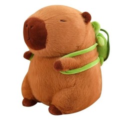 23cm Capybara Plush Toy Cute Stuffed Animal Soft Doll Gift for Kids Birthday