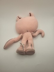 2007 Gus Fink Boogily Heads Bunny Flopps Plush Rocket USA
