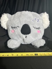 Hug Me Soft Huggable Lovable Gray & Lt. Gray Flip-Me Reversible 14” Koala Plush