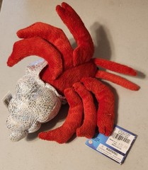 2012 Adventure Planet Hermit Crab Plush Stuffed Animal Rinco AP-HCR08 New NWT