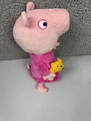 Vintage Peppa Pig Sleep N Oink Talking Musical Plush Stuffed Animal 14″ Works