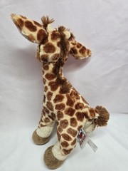 Ganz Webkinz Giraffe HM403 Stuffed Animal Toy No Code Retired- No Lashes