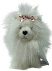 Webkinz 8” Yorkie Plush WITH CODE Toy White Puppy Dog Coquette Y2K Kawaii New