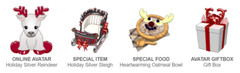 Webkinz Classic Holiday Silver Reindeer *Code Only* (~2020 limited edition pet~)