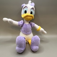 Disney Daisy Duck Plush Stuffed Animal Purple Outfit Small 12 in 2012