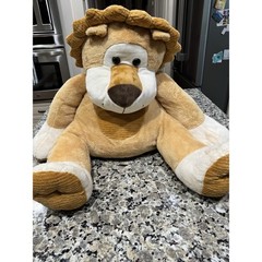 BABIES R US LION BROWN LARGE PLUSH STUFFED TOY 26″ SOFT BROWN RARE
