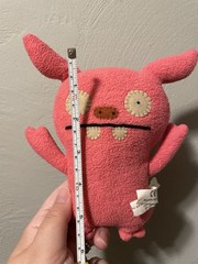 Uglydoll Pink Pig Plush Stuffed Animal approx. 12 inches tall