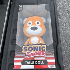 Jakks Pacific SONIC TAILS Doll Plush 16″ 2026 GameStop Exclusive NEW Limited 🔥