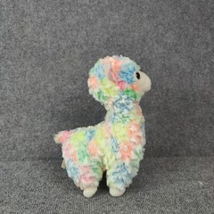 Ty Llama Alpaca Plush Tye Dye Rainbow Cute Stuffed Animal Lola Beanie Boos