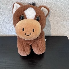 The Petting Zoo Clydesdale Horse Snap On Plush. Busch Gardens NWOT
