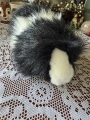 Angora the Black White Guinea Pig Douglas Cuddle Toys Stuffed Animal Toy 9″