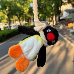 16cm Lovely Penguin Plush Keychain Cute Penguin Doll Backpack Pendant Creative