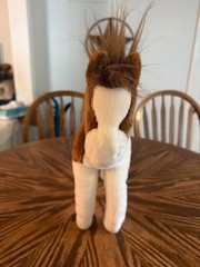 Douglas Paint Pony Plush Horse Brown White Pinto 14” Cuddle Toy