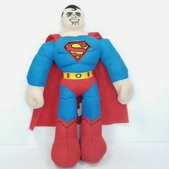 Superman Stuffed Plush DC Super Friends Super Hero Toy 15″ Sugarloaf RARE Large