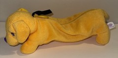 Vintage Lisa Frank Casey Yellow Lab Puppy Dog And Markie The Unicorn Pen Pouch