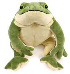 Wild Animal Small Stuffed Animals Zoo Family Plush Toy (Frog 8 Inches)