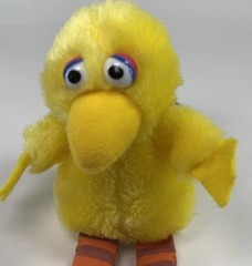 Vintage Sesame Street “BIG BIRD” 6″ Mini Plush Applause Brand EUC 1985