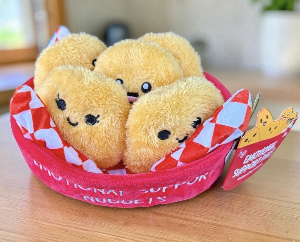 Emotional Support Chicken Nuggets-Plush Toys by Emotional Support Pals NEW