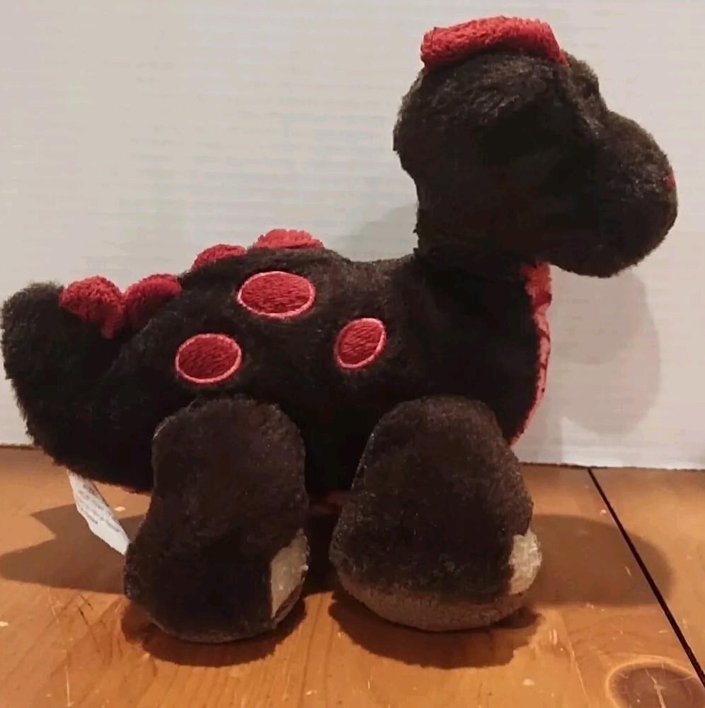 Ganz Cocoa Dinosaur Webkinz Plush 7″ Stuffed Animal Brown Red