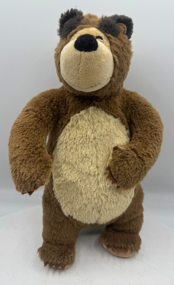 Masha And The Bear 9 Inch Stuffed Plush Bear Simba Toys Animaccord