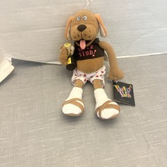 Amscan Party Pals Super Stud World’s Best Lover Plush Dog Gag Gift w/ Tag