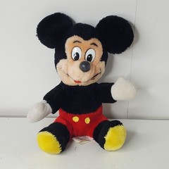 Vintage Mickey Mouse Plush Stuffed Animal Walt Disney World Disneyland Korea