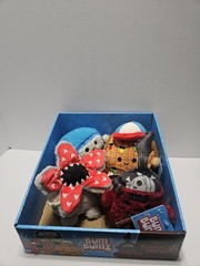 New BumBumz Plush Stranger Things Jazwares With Display Tray