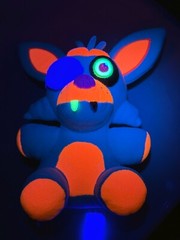 Funko Plush Doll Five Nights at Freddy’s FNAF Foxy Blue Blacklight 2021 8″