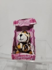 Whimzy Pet Mini Leopard Spotter Plush Blip Toys 2009 Hook & Loop Paw 2.5″ NEW