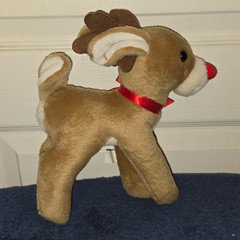 HOLIDAY REINDEER PLUSH TOY