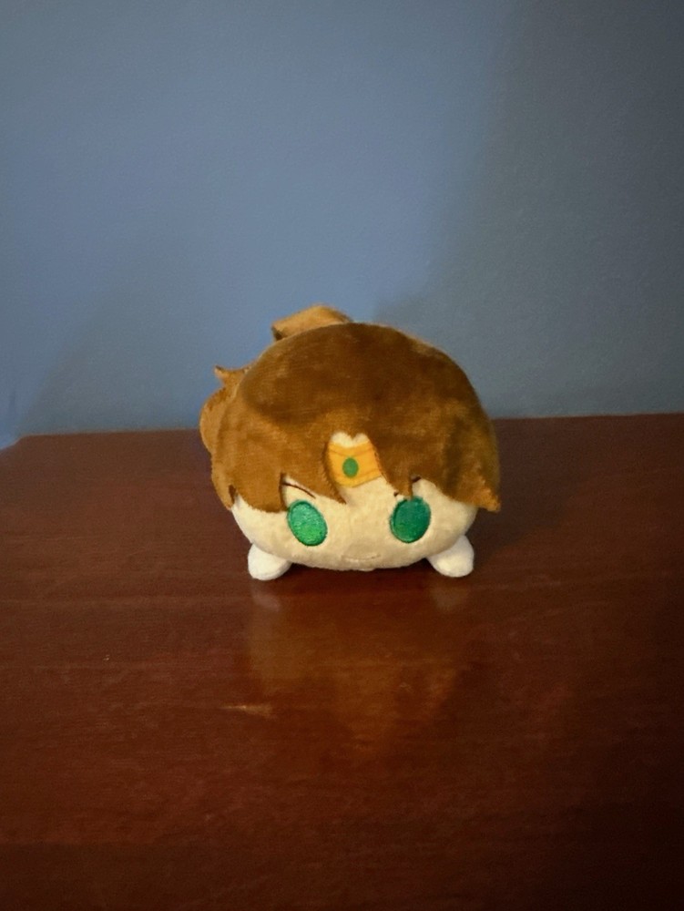 Sailor Moon Laying Down 6.5” Small Plush Sailor Jupiter Round1 Exclusive NWT