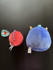 Squishmallows Bundle – Rinz the Monster & Dolan the Dinosaur