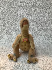 1991 STEIFF TYROS REPLICA 1959 TYSUS TYRANNOSAURUS REX 401718 FULLY TAGGED#00579