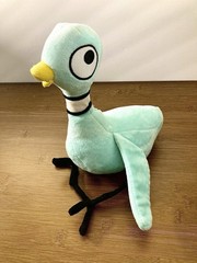The Pigeon Plush 10” Mo Willems Stuffed Bird Piggy Elephant Toy Excellent
