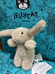 2026 Jellycat Bunny Plush Bag Charm Keychain Soft Cute Collectible Gift NWT