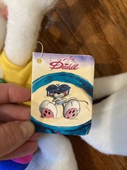 Diddl Mouse Beach Sunburn by Thomas Goletz German 12” with TAG