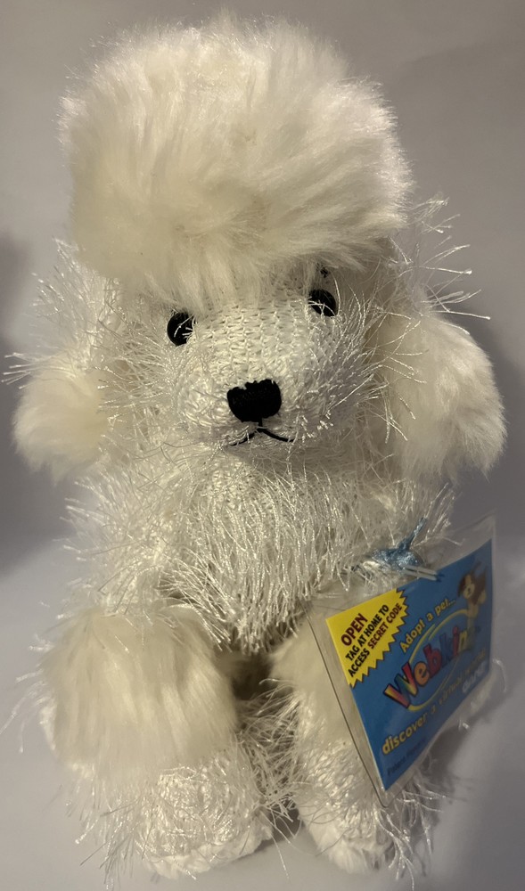 Webkinz White Poodle HM014 New with Tag