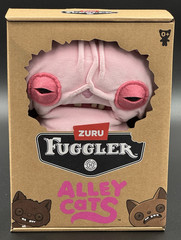 Fuggler Alley Cats 9″ WRINKLE McSTINKLES Cat Pink Sphinx Funny Ugly Monster New