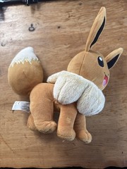 Pokemon EEVEE Plush Pokemon 6″ approx Wicked Cool Toys LLC 2019 Stuffed Animal