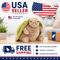 28CM Timmy Turtle Stuffed Animal: 12″ Ultra-Soft Plush, Perfect Kids’ Gift